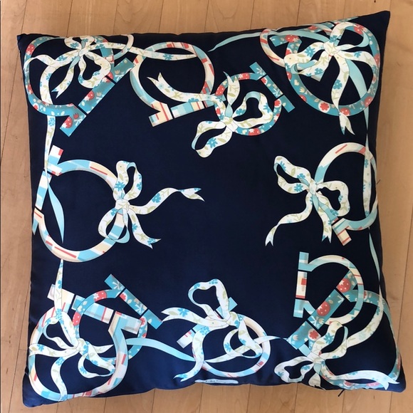Salvatore Ferragamo Other - Salvatore Ferragamo Silk Throw Pillow